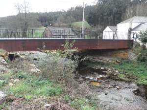 Puente rehabilitado de Arante